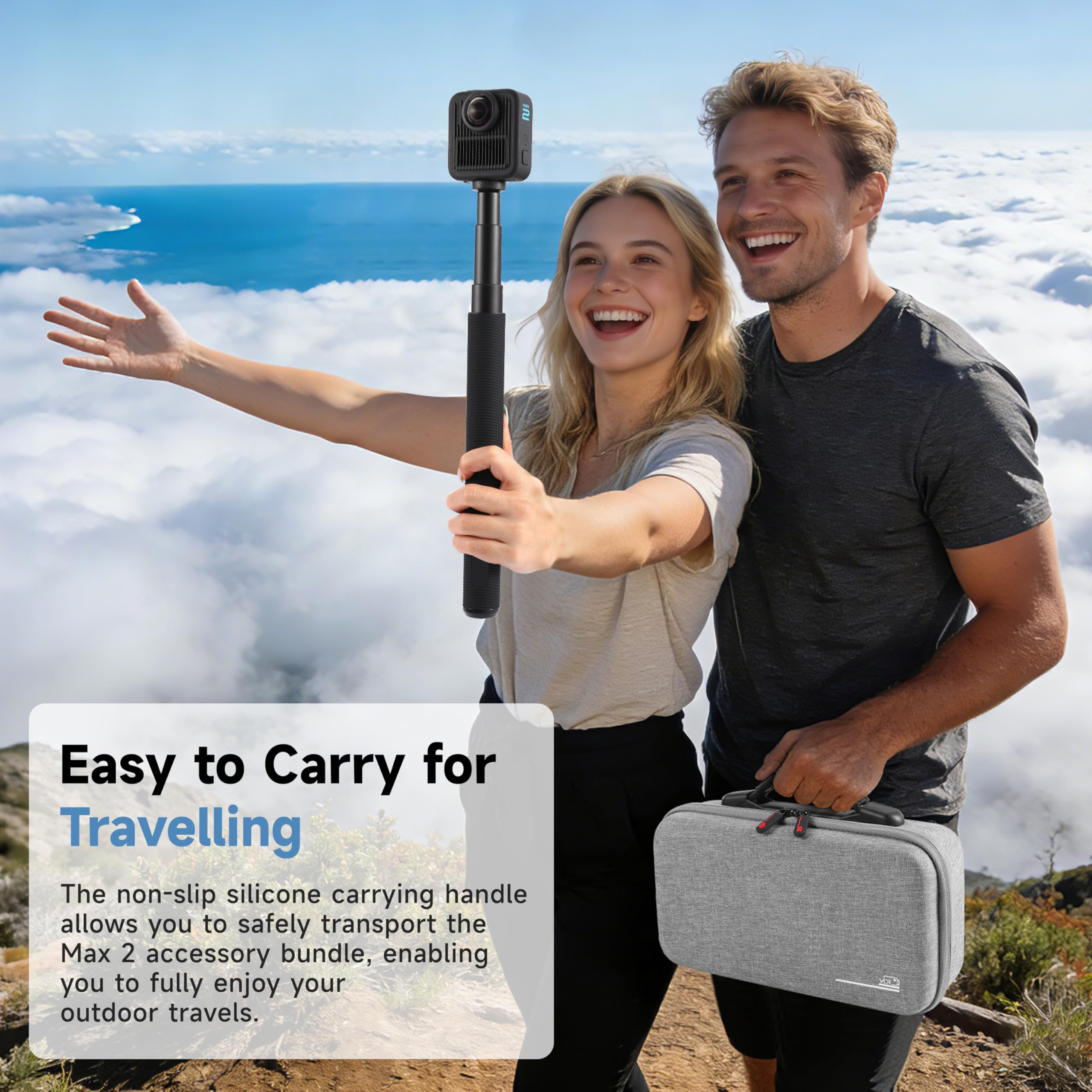 Чехол для переноски GoPro Max  – обзор и цена Battery Case Storage