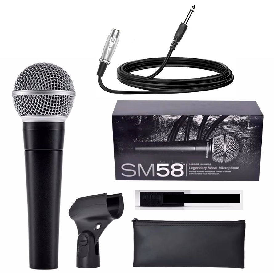 Динамический микрофон для кара – обзор и цена Shure Mic Sm58