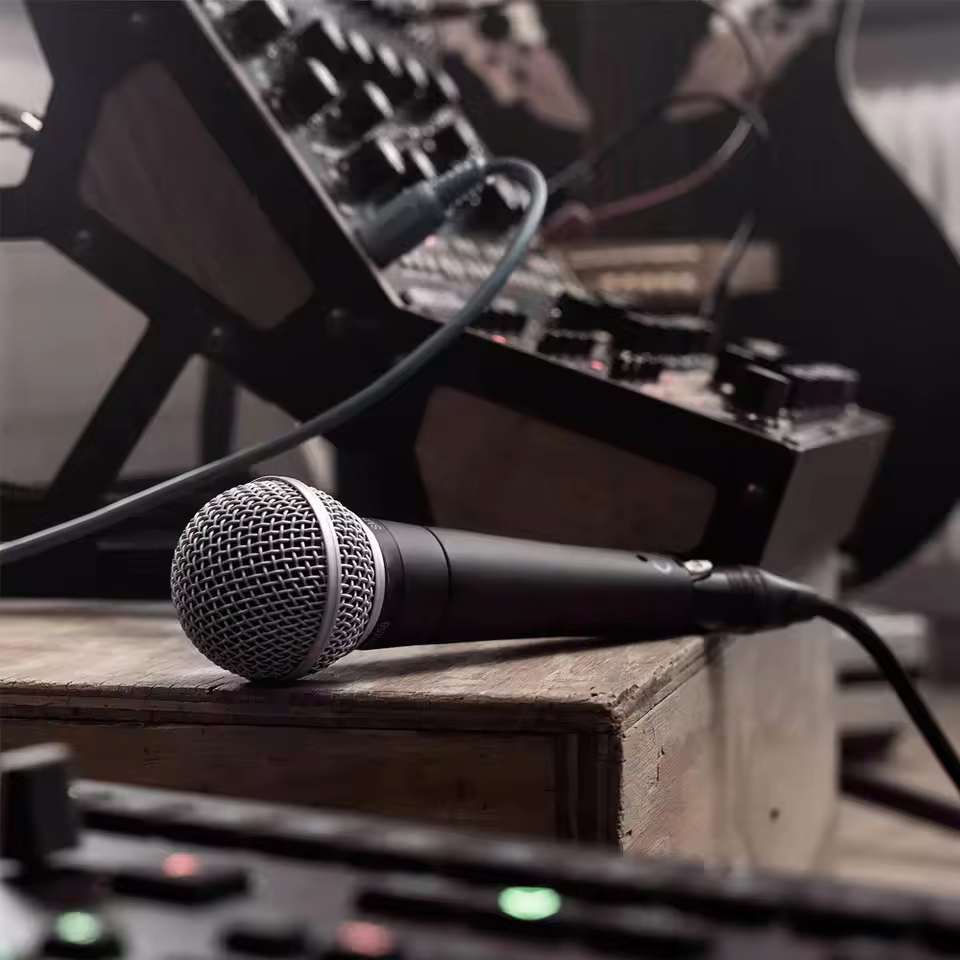 Динамический микрофон для кара – обзор и цена Shure Mic Sm58