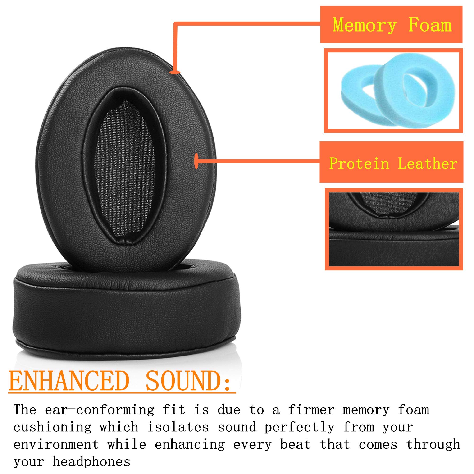 HD4.50BT амбушюры, сменные амб – обзор и цена Sennheiser Headphone Momentum 4